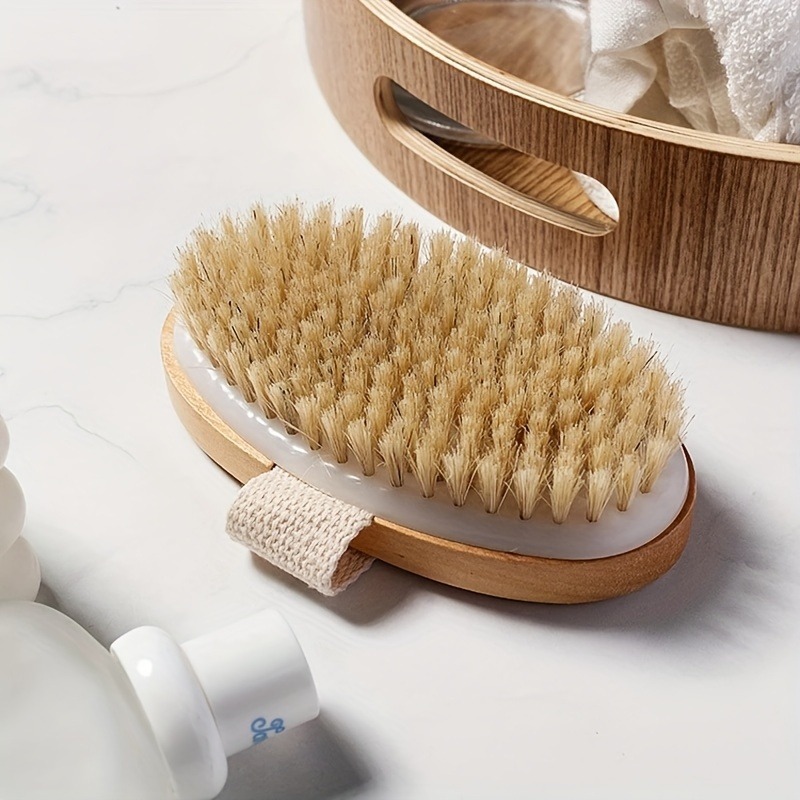 Dry Brush Body - Escova para spa corporal com cerdas