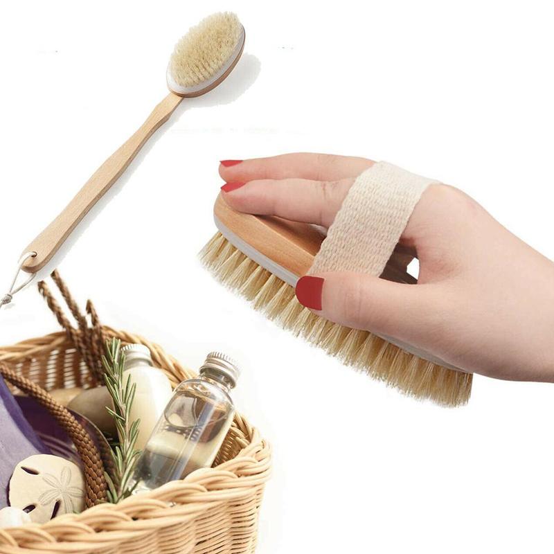 Escovas Corporais Secas, Esfol - Dry Brush Body avaliação e preço